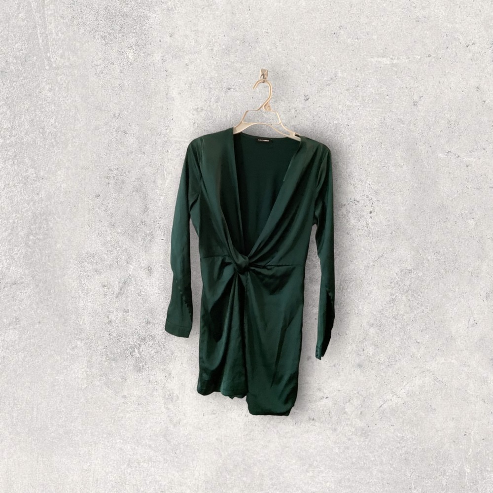 NWOT SATIN HOLIDAY DRESS